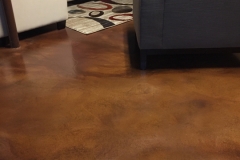 basement stained concrete chicago