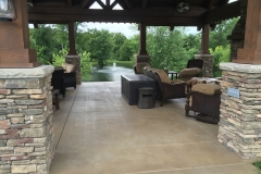 stained concrete patio chicago