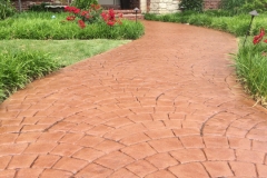 stamped concrete walkway chicago