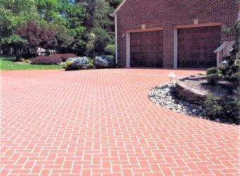 concrete driveway resurfaced chicago