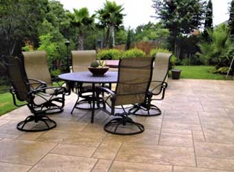 patio stamped concrete chicago 