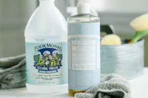 water soap vinegar
