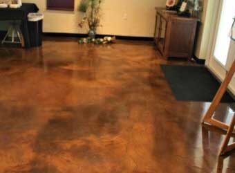 acid staining concrete chicago