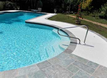 stamped concrete pool deck chicago