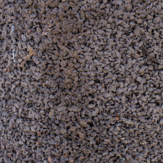up close look porous concrete